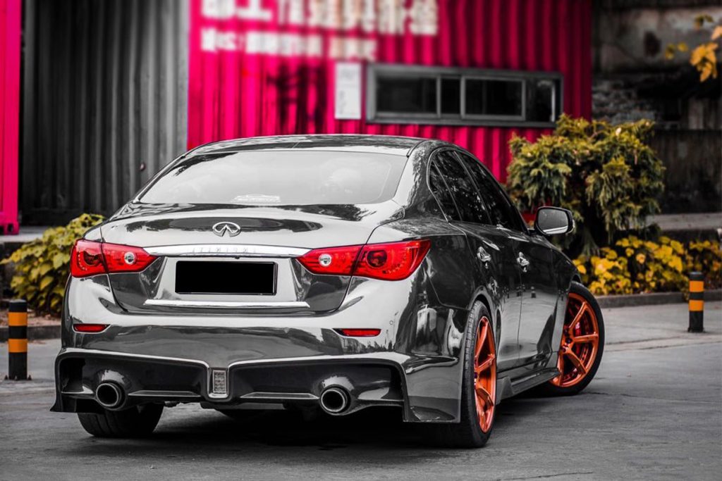 กันชนหลัง Infiniti Q50 2014-2017 (EAU ROUGE)