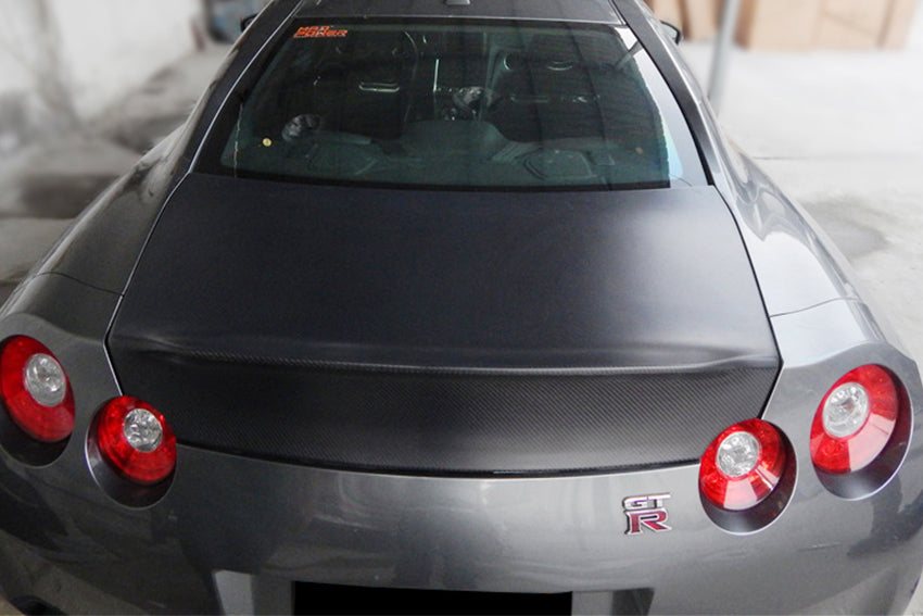 ฝากระโปรงหลัง Carbon Fiber Nissan GT-R R35 2023-2025 (EBA AMS)
