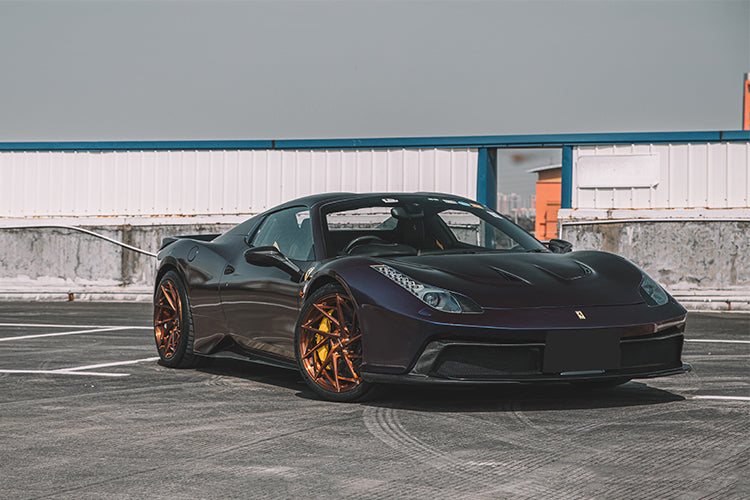 ชุดแต่งรอบคัน Carbon Fiber Ferrari 458 Spider ทรง DarwinPRO (Spider BKSS)