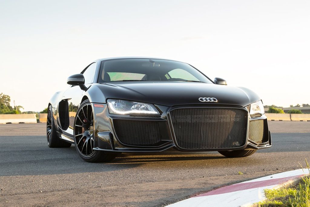 กันชนหน้า Carbon Fiber AUDI R8 GEN1 Coupe ทรง DarwinPRO