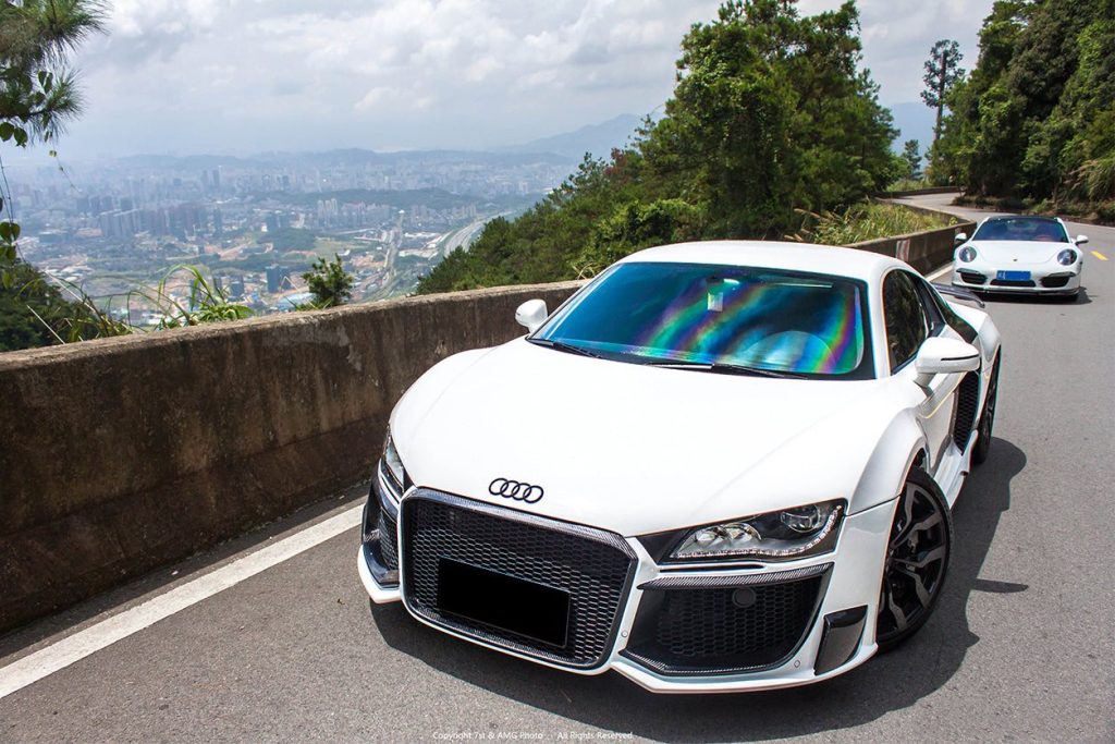 ชุดแต่งรอบคัน Carbon Fiber AUDI R8 GEN1 Coupe ทรง DarwinPRO