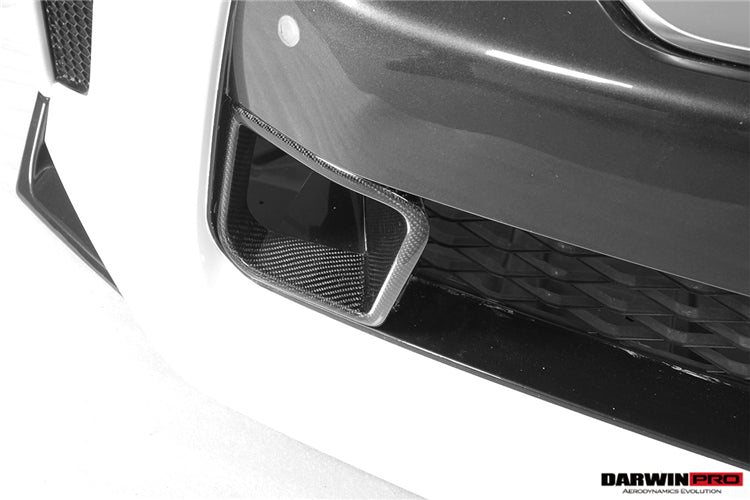 กันชนหน้า Carbon Fiber Nissan GT-R R35 2017-2020 (EBA BKSS)