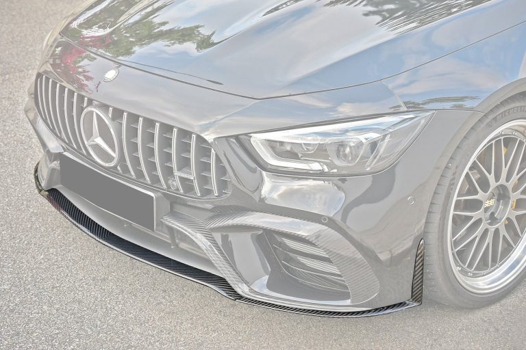 ลิ้นหน้า Carbon Fiber MERCEDES BENZ AMG GT X290 4-Door ทรง DarwinPRO #4