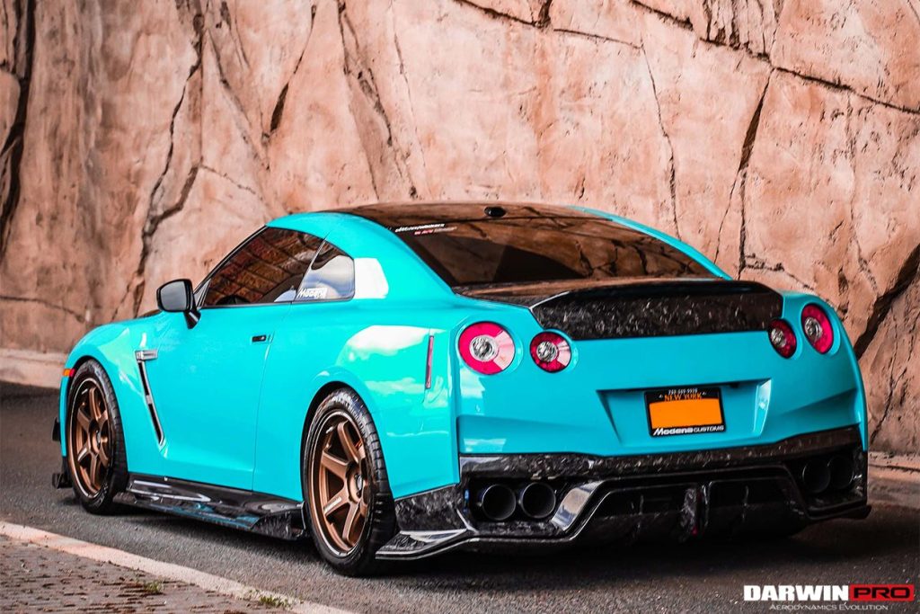 ดิฟฟิวเซอร์ท้าย Carbon Fiber Nissan GT-R R35 2017-2020 ทรง DarwinPRO