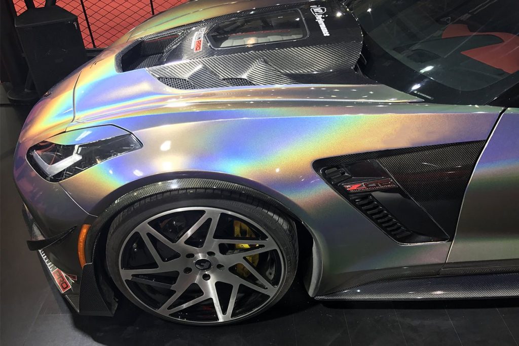 แก้มข้าง Chevrolet Corvette C7 Z06