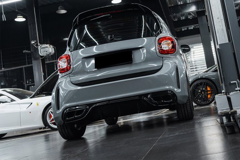 สปอยเลอร์หลังคา Carbon Fiber Smart Fortwo 2016+ ทรง DarwinPRO