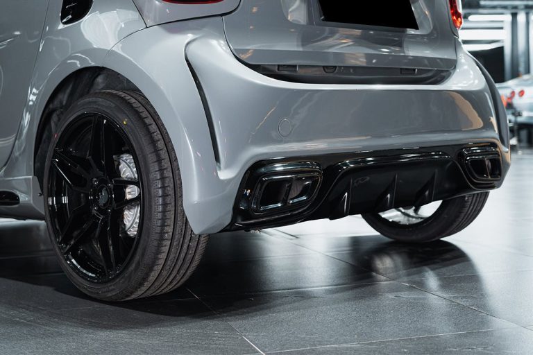 กันชนหลัง Carbon Fiber Smart Fortwo 2016+ ทรง DarwinPRO (BKSS)
