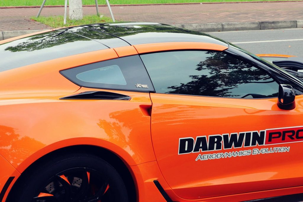 แก้มข้าง Chevrolet Corvette C7 Stingray (Z51 Grandsport)