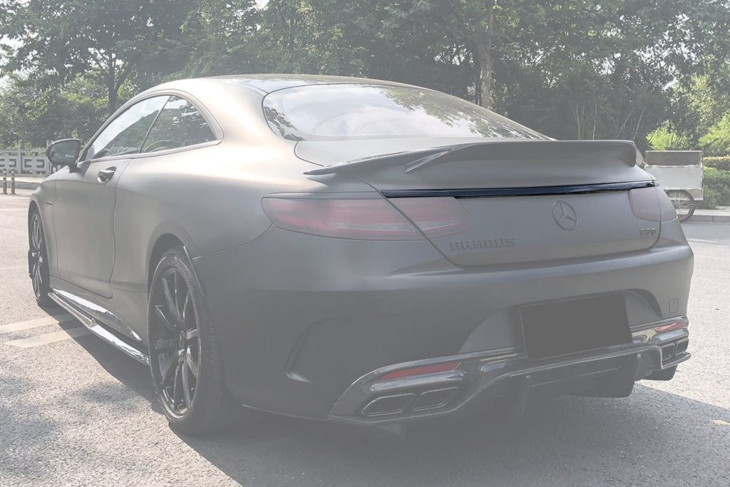 ฝากระโปรงหลัง Carbon Fiber MERCEDES BENZ S-Class C217 Coupe 2014-2021