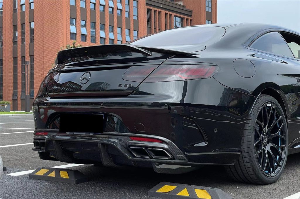 ดิฟฟิวเซอร์ท้าย Carbon Fiber MERCEDES BENZ S-Class C217 Coupe (Coupe BKSS)