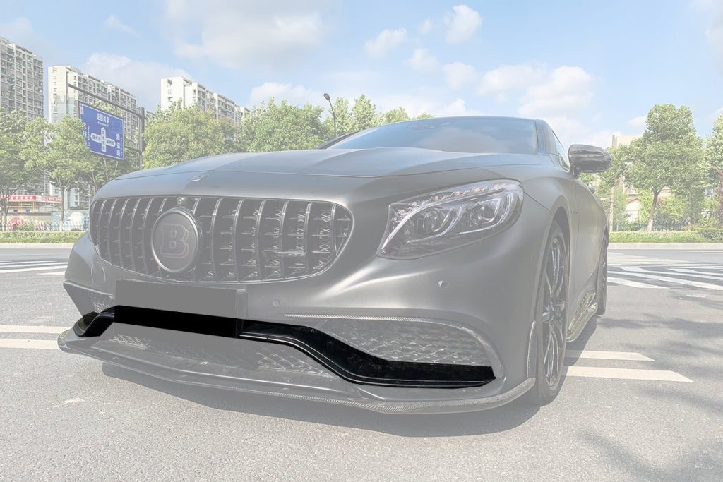 กันชนหน้า Carbon Fiber MERCEDES BENZ S-Class C217 Coupe 2014-2017
