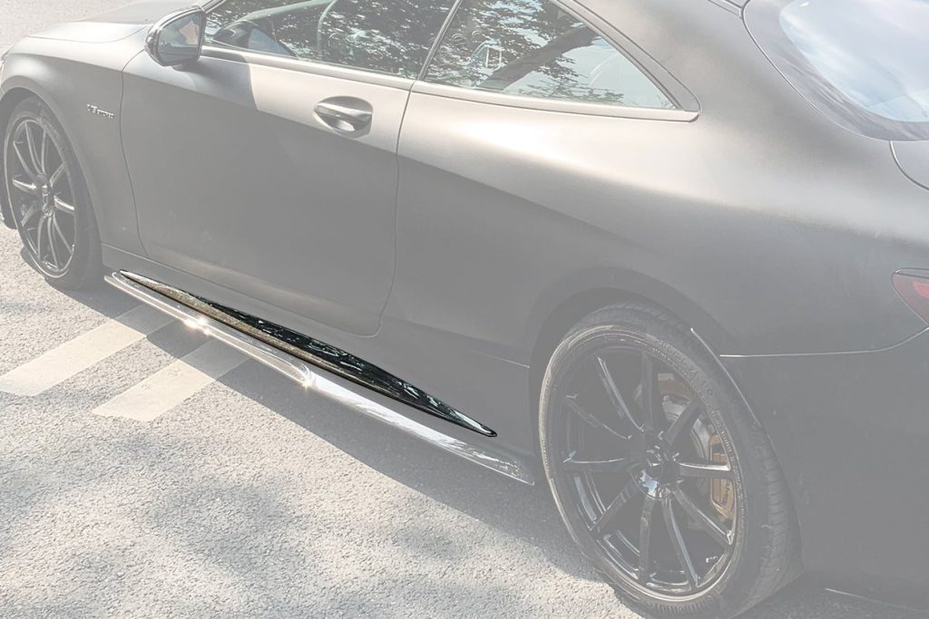 สเกิร์ตข้าง Carbon Fiber MERCEDES BENZ S-Class C217 Coupe
