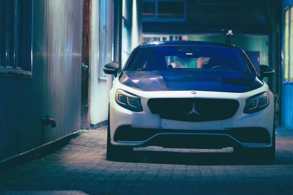 ฝากระโปรงหน้า Carbon Fiber MERCEDES BENZ S-Class C217 Coupe