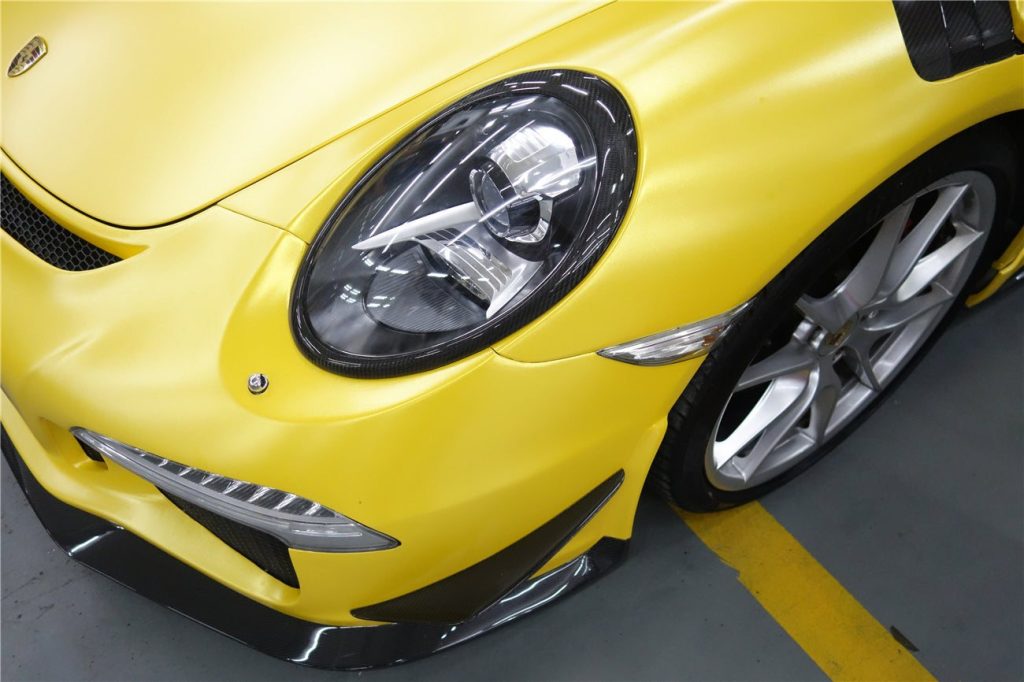 ชิ้นส่วนตกแต่ง Carbon Fiber PORSCHE 911 991.1
