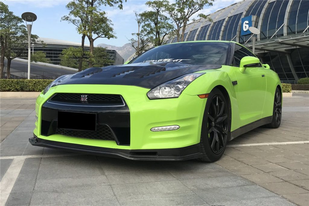 ลิ้นหน้า Carbon Fiber Nissan GT-R R35 2012-2016 (DBA NSM)