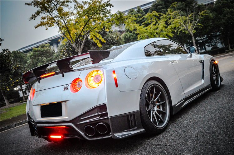 ดิฟฟิวเซอร์ท้าย Carbon Fiber Nissan GT-R R35 2017-2020 (EBA NSM) 2012-2023 #2