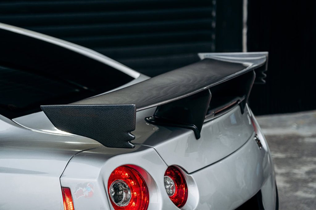 สปอยเลอร์ท้าย Carbon Fiber Nissan GT-R R35 NISMO ทรง DarwinPRO