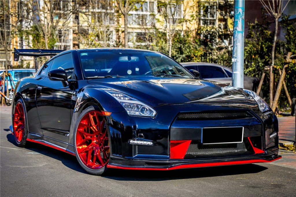 ชุดแต่งรอบคัน Carbon Fiber Nissan GT-R R35 2008-2011 (Ver15 NSM)