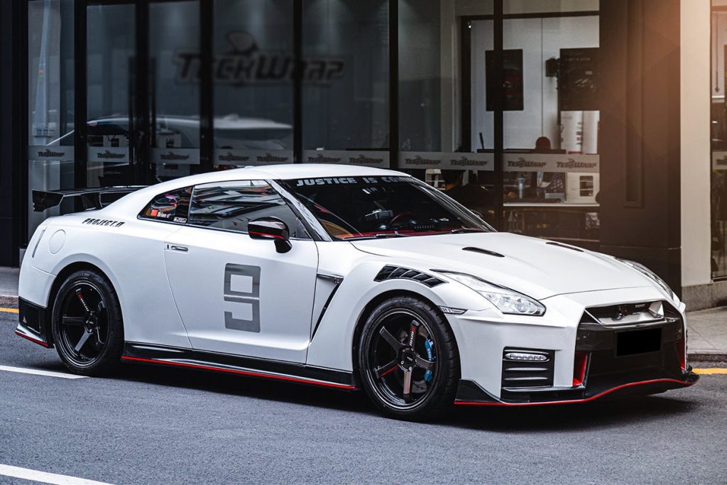 แก้มข้าง Carbon Fiber Nissan GT-R R35 NISMO (EBA NSM)