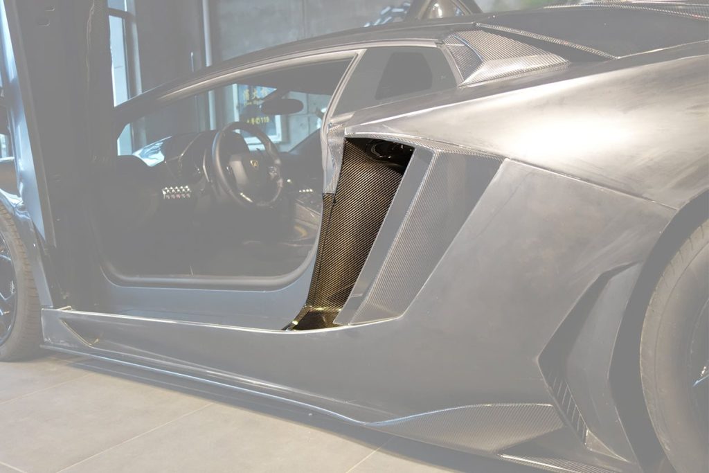 แก้มข้าง Carbon Fiber LAMBORGHINI Aventador LP700 Coupe 2011-2016 #3
