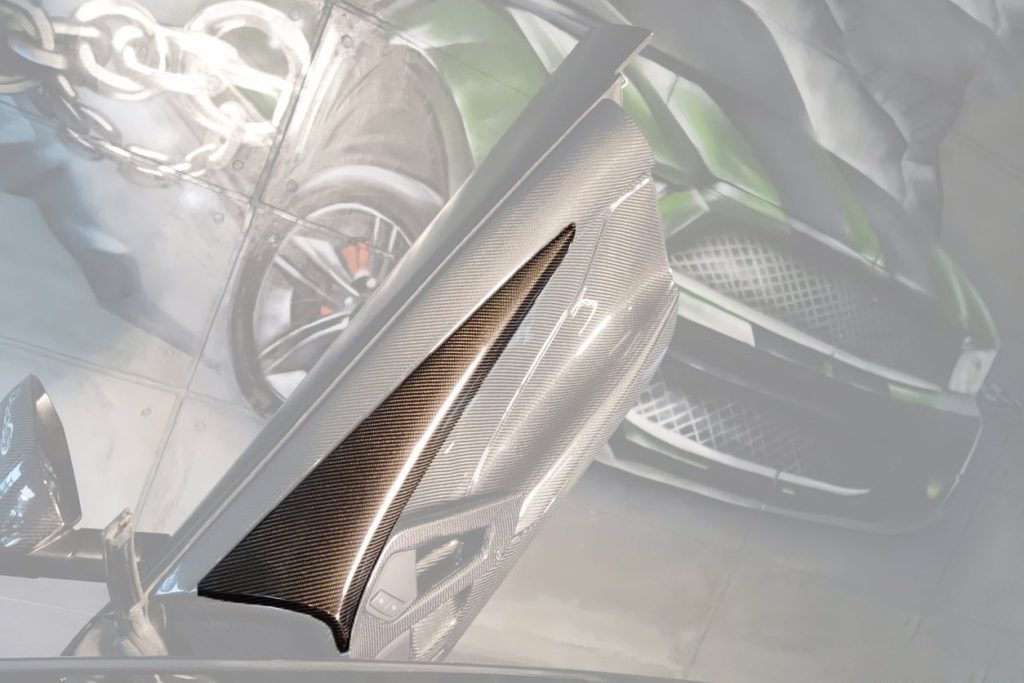 ชิ้นส่วนตกแต่งภายใน Carbon Fiber LAMBORGHINI Aventador LP700 Coupe 2011-2016 #4