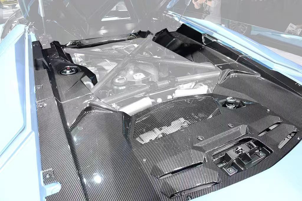 ชิ้นส่วนตกแต่งภายใน Carbon Fiber LAMBORGHINI Aventador LP700 Coupe 2011-2016 #5