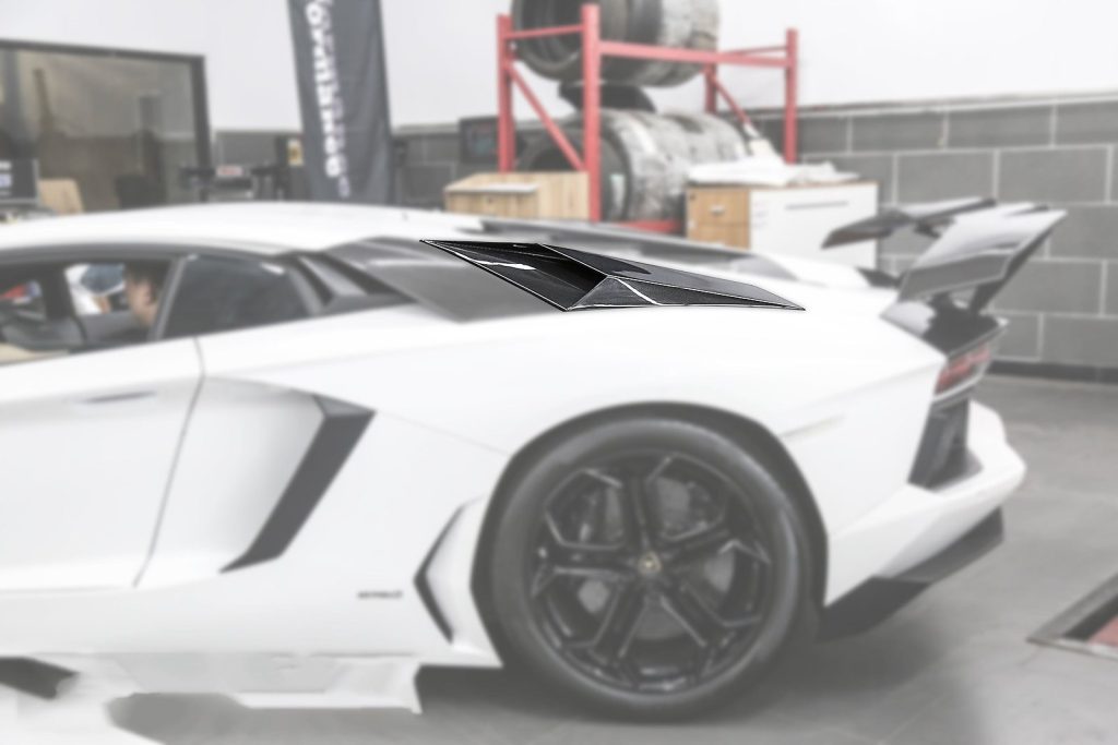ช่องระบายอากาศ Carbon Fiber LAMBORGHINI Aventador LP700 Coupe (Roadster BKSS)