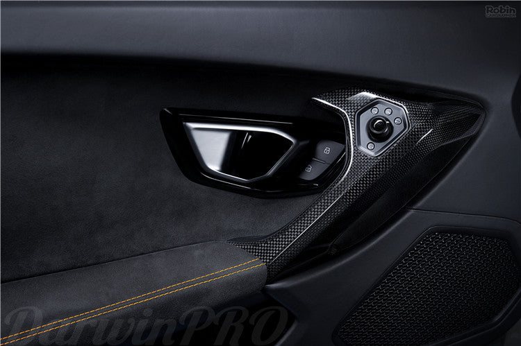 ชิ้นส่วนตกแต่งภายใน Autoclave Carbon Fiber LAMBORGHINI Huracan LP580 ทรง DarwinPRO