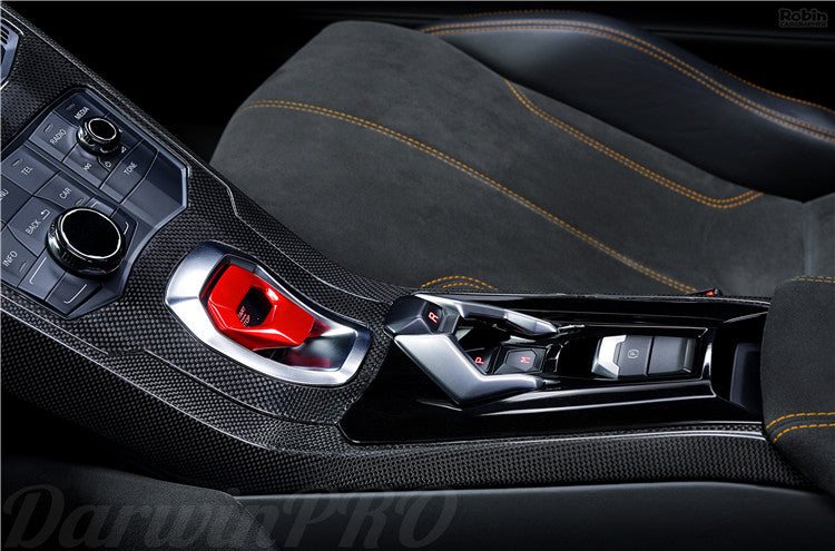 ชิ้นส่วนตกแต่งภายใน Autoclave Carbon Fiber LAMBORGHINI Huracan LP580 ทรง DarwinPRO #3