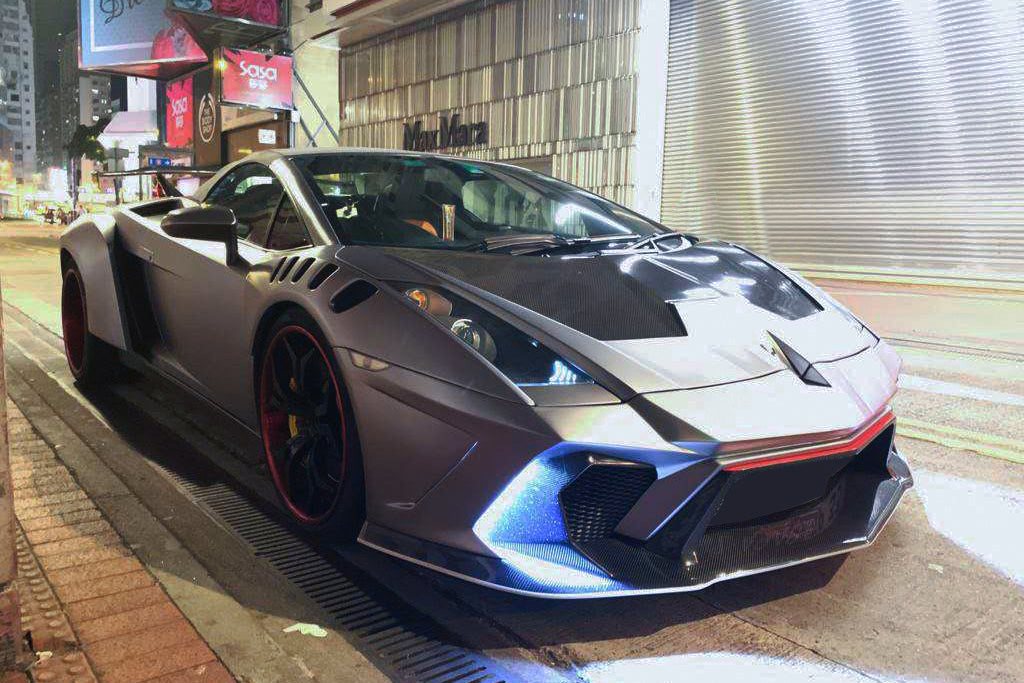 ชุดแต่งรอบคัน LAMBORGHINI Gallardo 2004-2008 ทรง DarwinPRO (IRON)