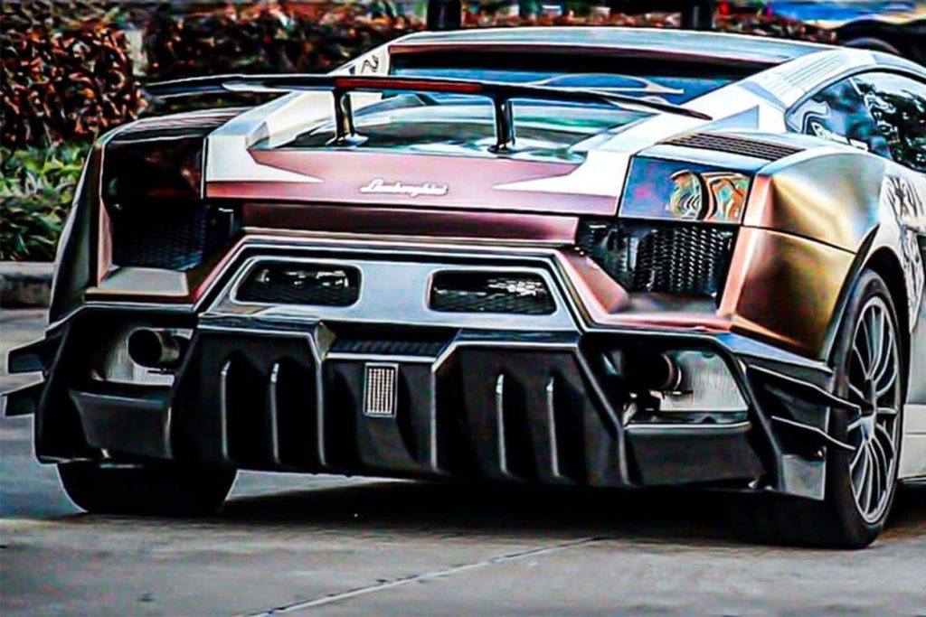 กันชนหลัง LAMBORGHINI Gallardo 2004-2008 (Gallardo IRON)