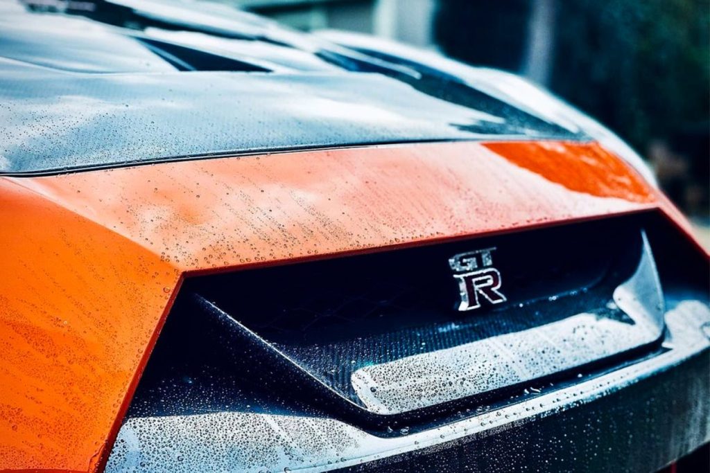 กระจังหน้า Carbon Fiber Nissan GT-R R35 2017-2020 (EBA OE)
