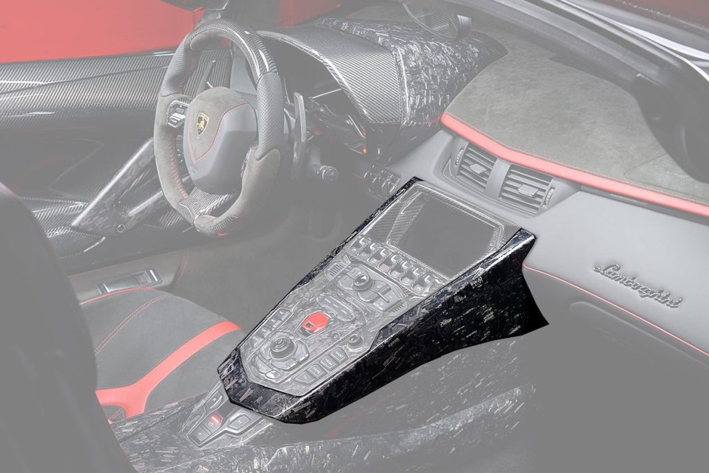 ชิ้นส่วนตกแต่งภายใน Carbon Fiber LAMBORGHINI Aventador LP700 Coupe 2011-2016 #7