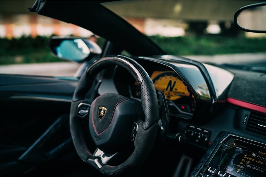 ชิ้นส่วนตกแต่ง Carbon Fiber LAMBORGHINI Aventador LP700 Coupe 2011-2016 #6