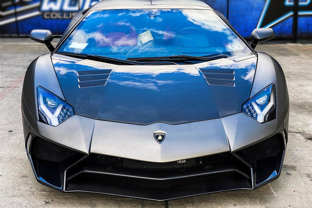 ฝากระโปรงหน้า LAMBORGHINI Aventador LP700 Coupe (Roadster BKSS)