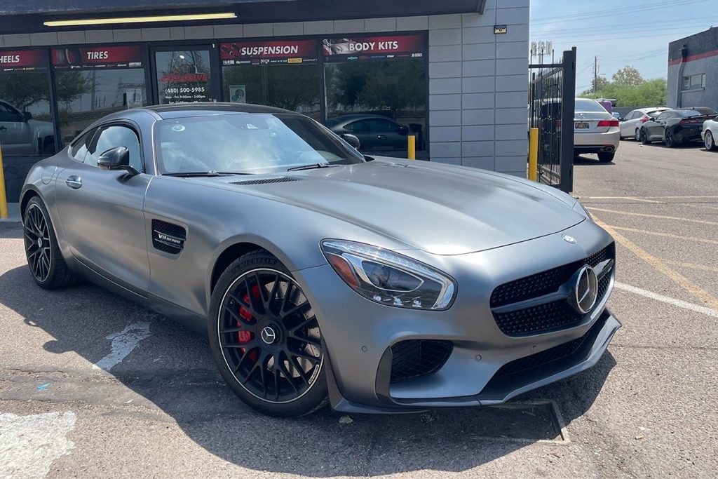 ลิ้นหน้า Carbon Fiber MERCEDES BENZ AMG GT C190 2015-2016 2015-2016