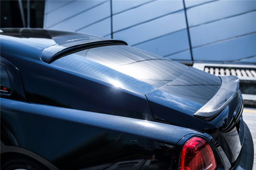 สปอยเลอร์ท้าย Carbon Fiber Rolls-Royce Wraith Facelift ทรง DarwinPRO (Wraith BKSS)