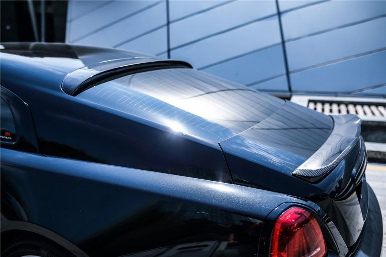 สปอยเลอร์ท้าย Carbon Fiber Rolls-Royce Wraith Facelift ทรง DarwinPRO (Wraith BKSS)