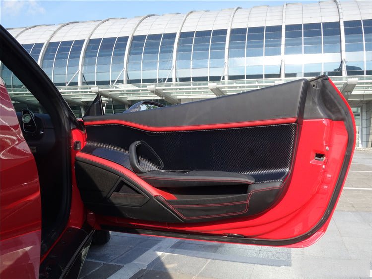 ชิ้นส่วนตกแต่งภายใน Carbon Fiber Ferrari 458 Coupe ทรง DarwinPRO