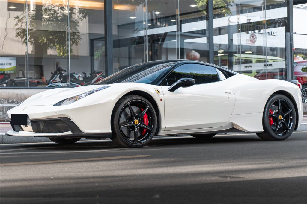 กระจกมองข้าง Dry Carbon Ferrari 458 Coupe ทรง DarwinPRO