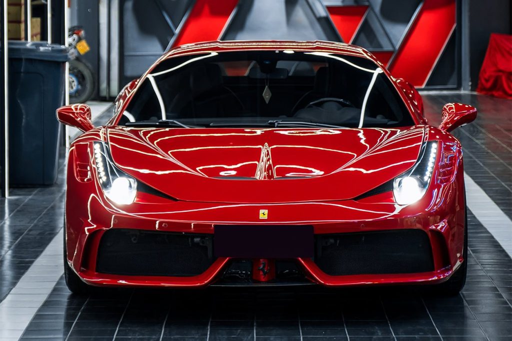 ฝากระโปรงหน้า Carbon Fiber Ferrari 458 Coupe ทรง DarwinPRO (Speciale)
