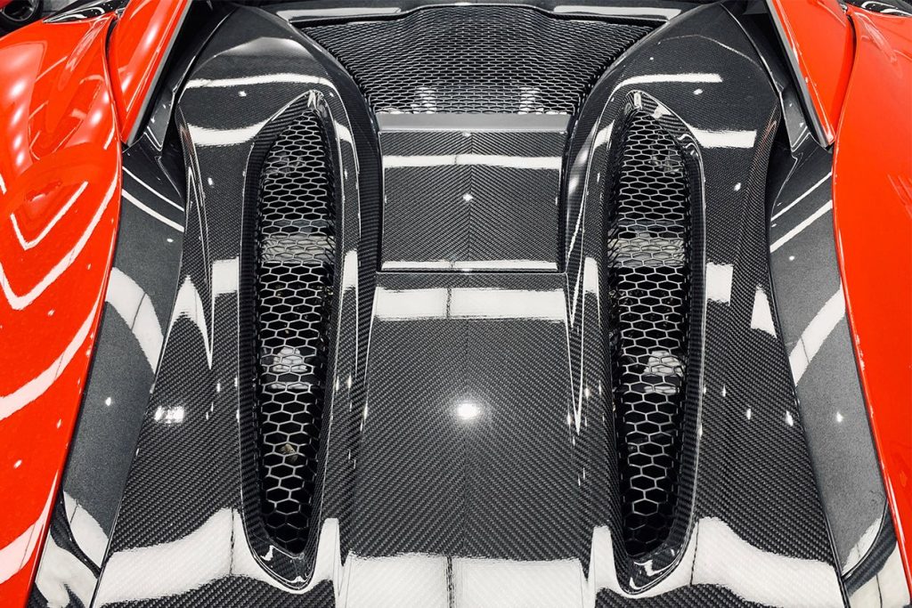 ฝากระโปรงหลัง Autoclave Carbon Fiber McLaren 570S