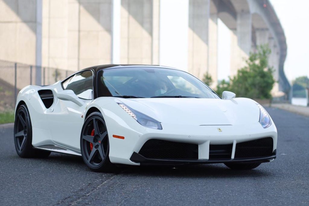 ลิ้นหน้า Carbon Fiber Ferrari 488 GTB ทรง DarwinPRO #2