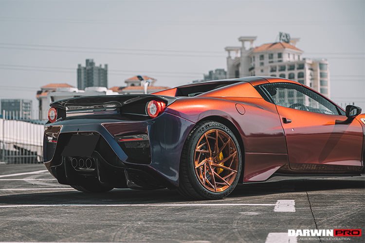 กันชนหลัง Carbon Fiber Ferrari 458 Spider (Spider BKSS)