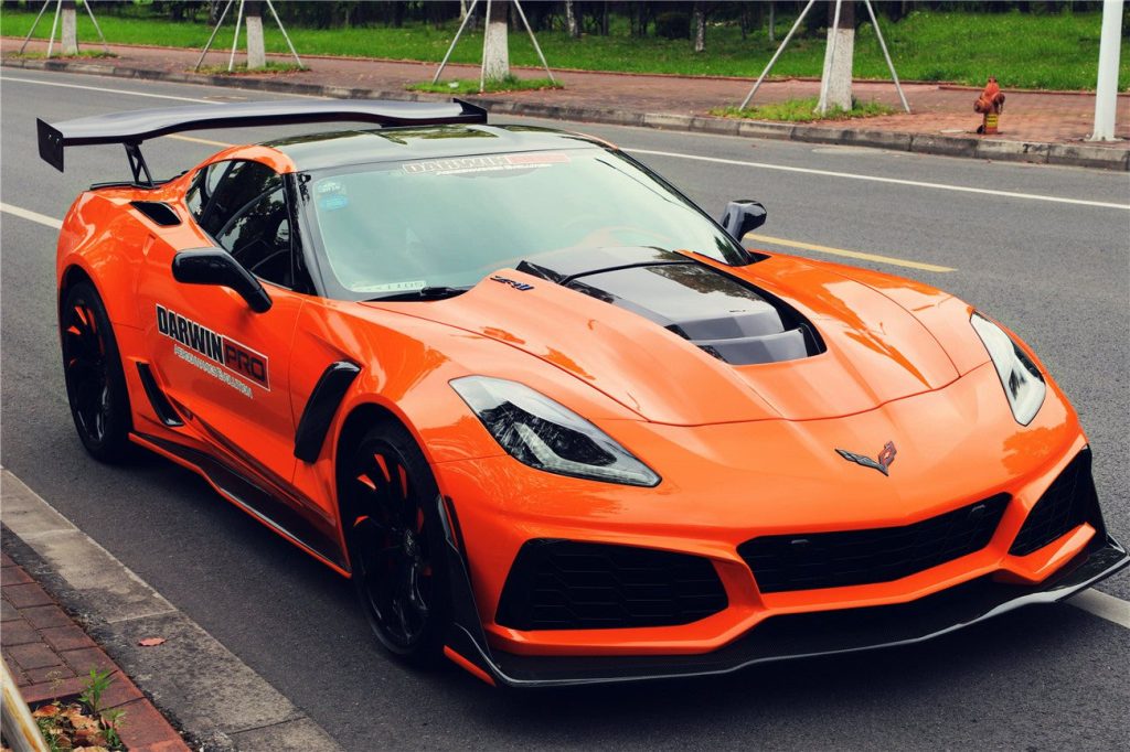 ชุดแต่งรอบคัน Chevrolet Corvette C7 Z06 (Convert ZR1)