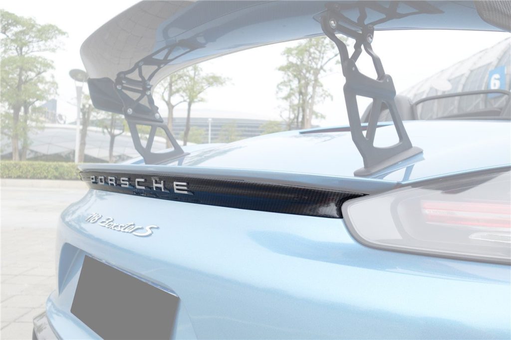 ชิ้นส่วนตกแต่ง Carbon Fiber PORSCHE 718 ทรง DarwinPRO (Boxster BKSS)