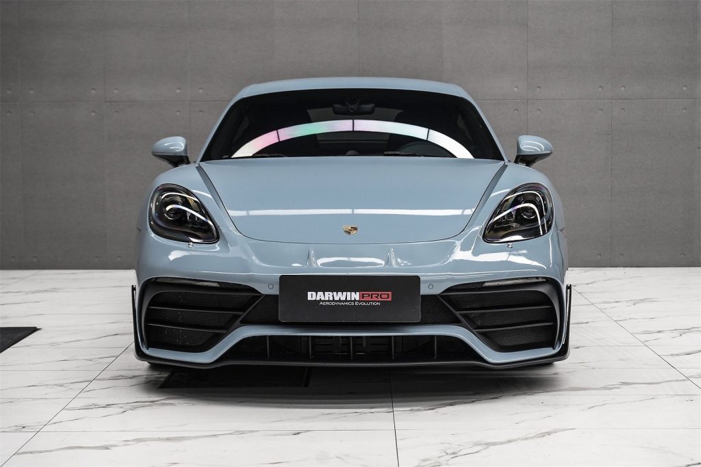 กันชนหน้า Carbon Fiber PORSCHE 718 ทรง DarwinPRO #2