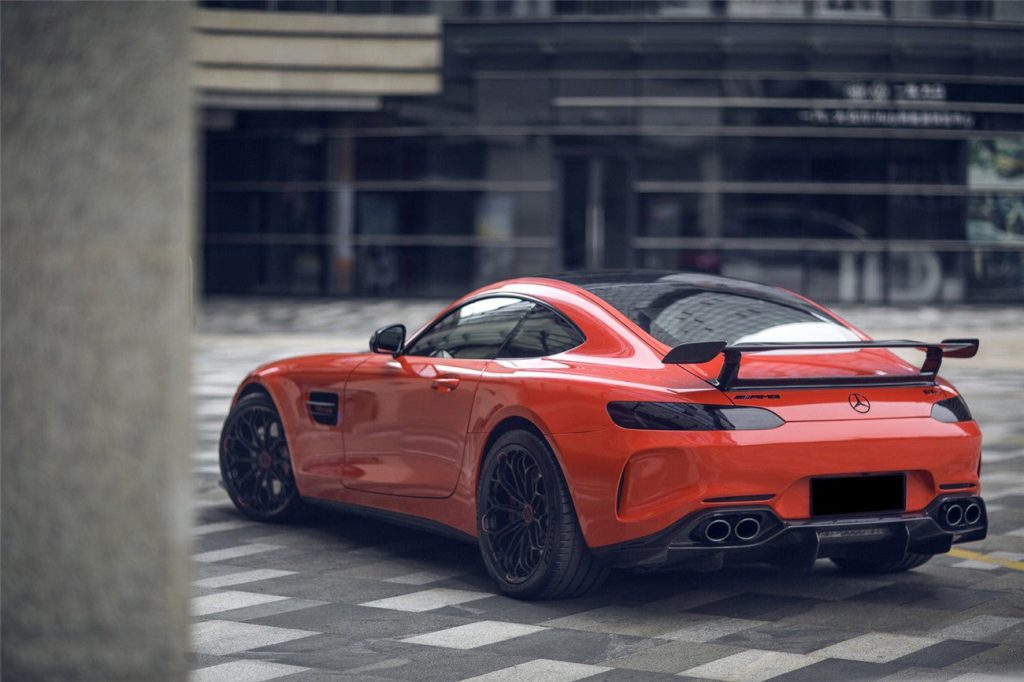 ดิฟฟิวเซอร์ท้าย Carbon Fiber MERCEDES BENZ AMG GT C190 2015-2016 ทรง DarwinPRO 2015-2016