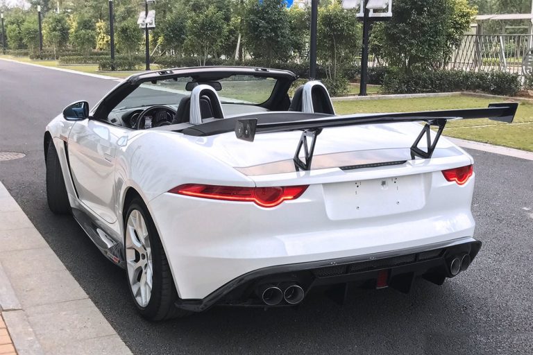 สปอยเลอร์ท้าย Jaguar F-Type Convertible ทรง DarwinPRO