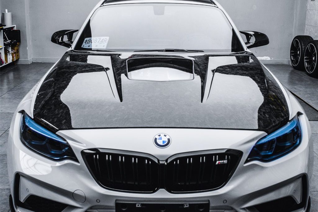 ฝากระโปรงหน้า Carbon Fiber BMW 2 Series F22-F23 ทรง DarwinPRO
